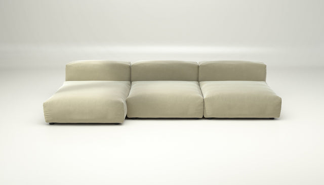 vetsak | Sofa Set 04 - suave - pearl | Modular Sofa | 5 Seater | Big Sofa