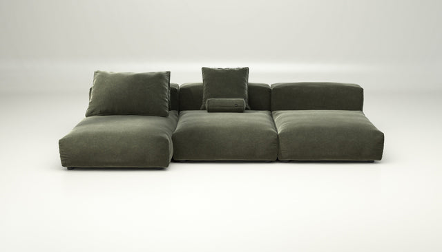 vetsak | Sofa Set 04 - suave - pine | Modulaire Sofa | 5 Zits | Big Sofa
