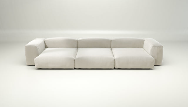 vetsak | Sofa Set 05 - suave - pearl | Modulaire Sofa | 5 Zits | Big Sofa | Hoeksofa