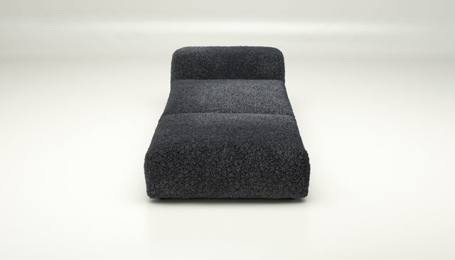 vetsak | Sofa Set 07 - Sun Lounger - doodle - dark grey | Modulaire Sofa | 2 Zits | Daybed | Chaiselounge