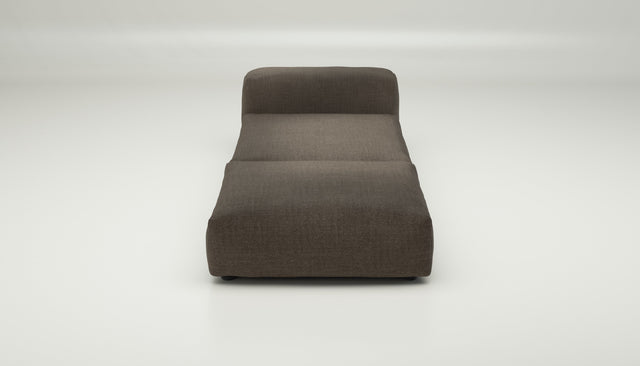 vetsak | Sofa Set 07 - Sun Lounger - pique - taupe | Modular Sofa | 2 Seater | Daybed | Chaiselounge