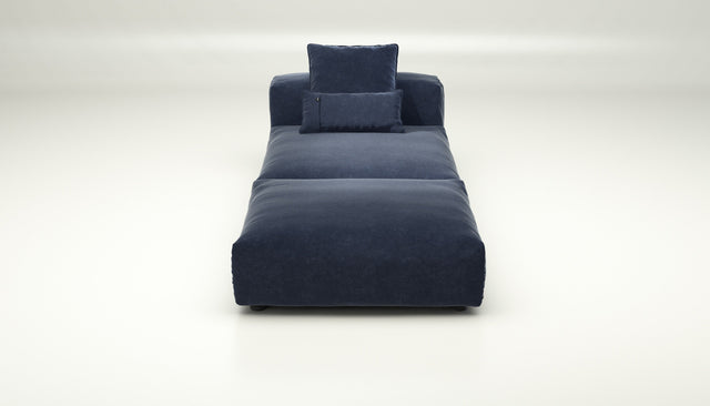 vetsak | Sofa Set 07 - Sun Lounger - suave - navy | Modulaire Sofa | 2 Zits | Daybed | Chaiselounge