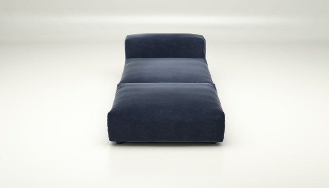 vetsak | Sofa Set 07 - Sun Lounger - suave - navy | Modulaire Sofa | 2 Zits | Daybed | Chaiselounge