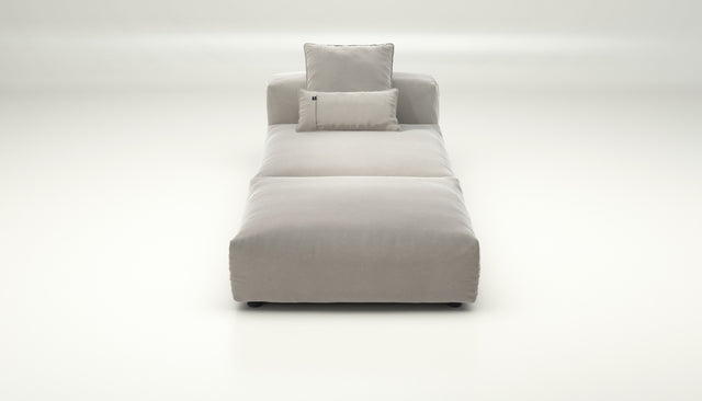 vetsak | Sofa Set 07 - Sun Lounger - Suave - Clay | Modulaire Sofa | 2 Zits | Daybed | Chaiselounge