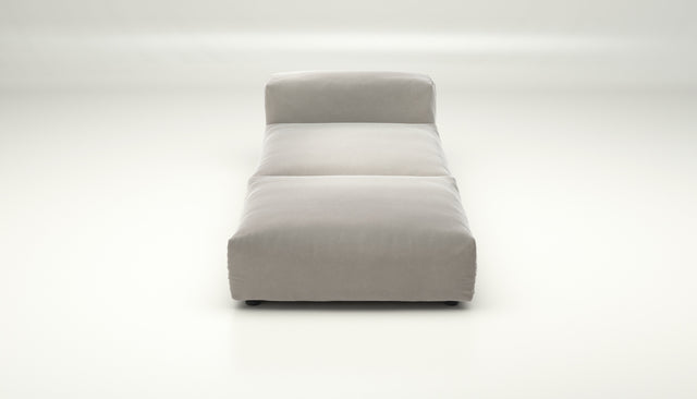 vetsak | Sofa Set 07 - Sun Lounger - Suave - Clay | Modulaire Sofa | 2 Zits | Daybed | Chaiselounge