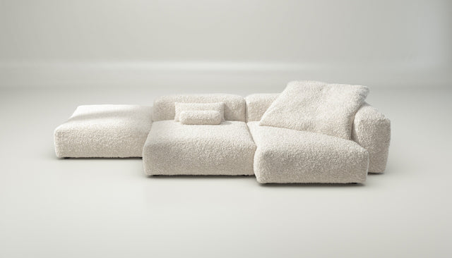 vetsak | Sofa Set 09 - The Island - doodle - creme | Modulaire Sofa | 7 Zits | Sofa Island