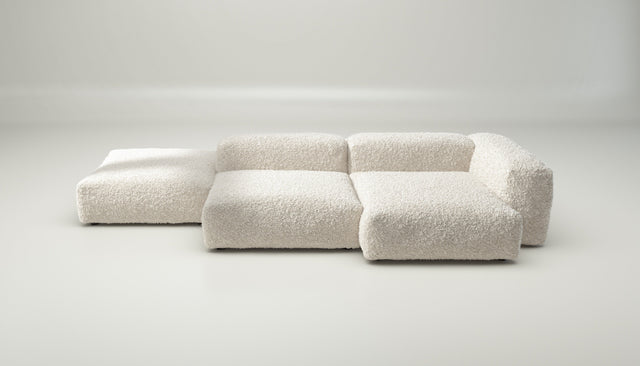 vetsak | Sofa Set 09 - The Island - doodle - creme | Modulaire Sofa | 7 Zits | Sofa Island