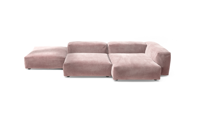 vetsak | Sofa Set 09 - The Island - Cord Velour - Blossom | Modulaire Sofa | 7 Zits | Sofa Island