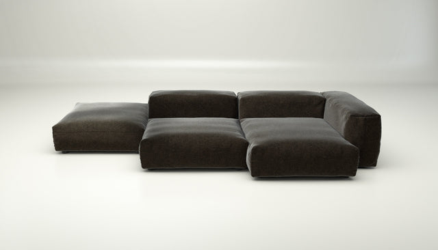 vetsak | Sofa Set 09 - The Island - suave - anthracite | Modulaire Sofa | 7 Zits | Sofa Island