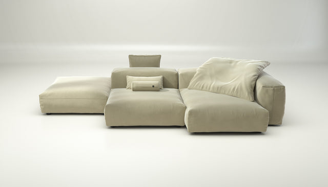 vetsak | Sofa Set 09 - The Island - suave - clay | Modulaire Sofa | 7 Zits | Sofa Island