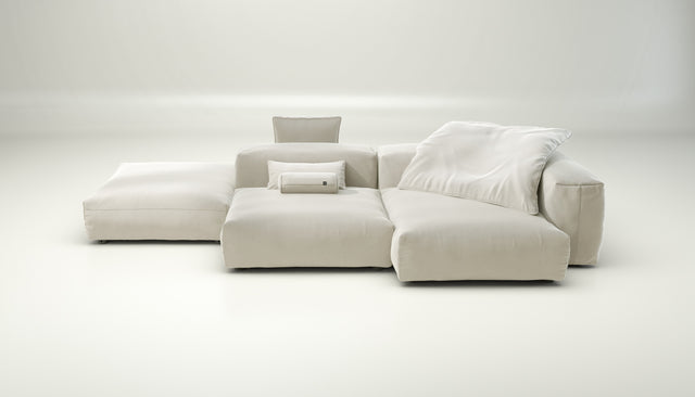 vetsak | Sofa Set 09 - The Island - suave - pearl | Modulaire Sofa | 7 Zits | Sofa Island