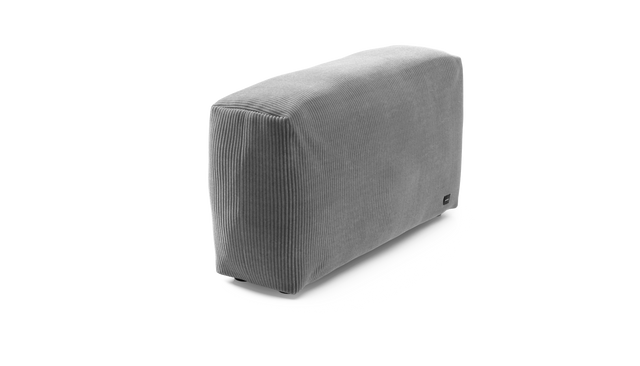 vetsak | Sofa Side Large - Cord Velour - Light Grey