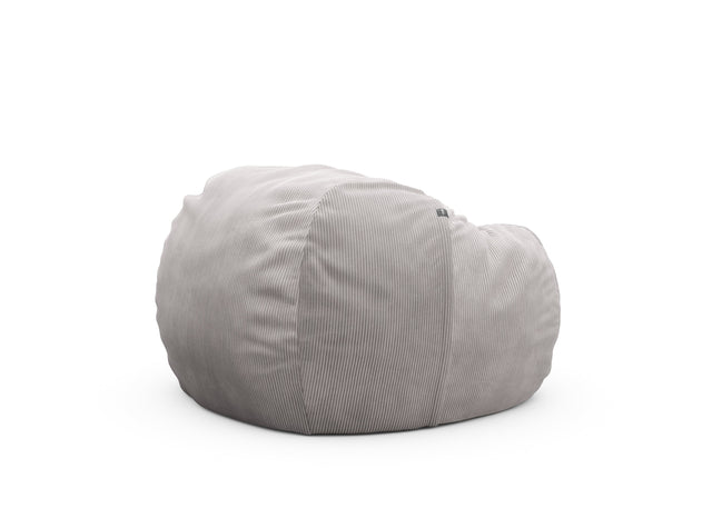 the beanbag - cord velours - platinum