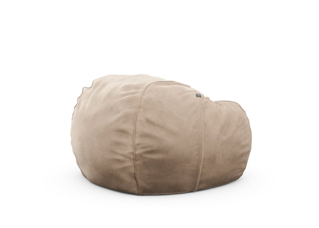 the beanbag - velvet - stone