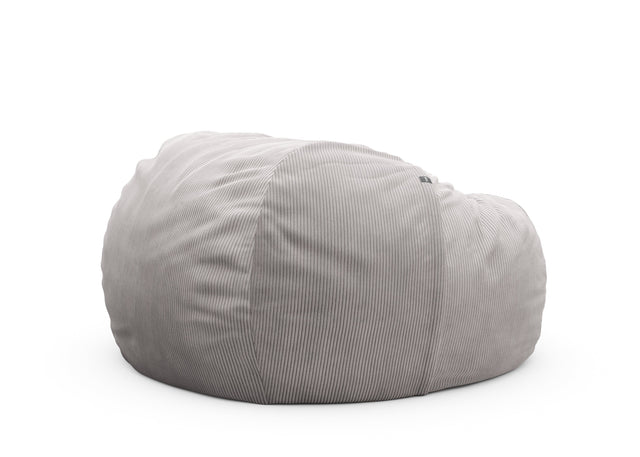 the jumbo beanbag - cord velours - platinum