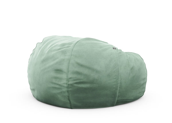 the jumbo beanbag - velvet - mint