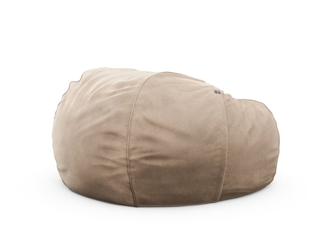 the jumbo beanbag - velvet - stone