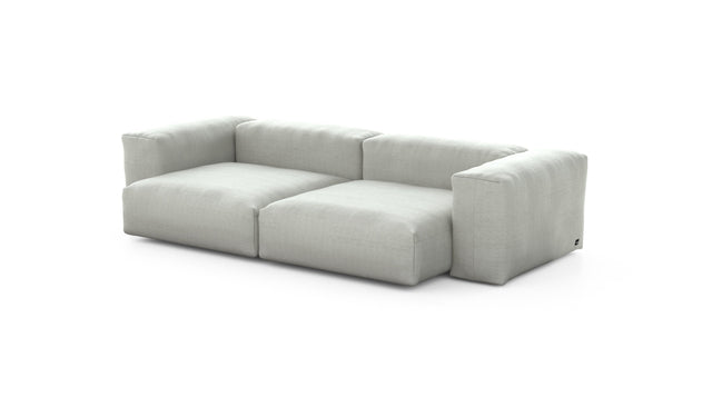 Preset two module sofa - pique - light grey - 272cm x 136cm