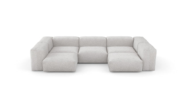 Preset U-shape sofa - loop loop - bounty - 314cm x 199cm