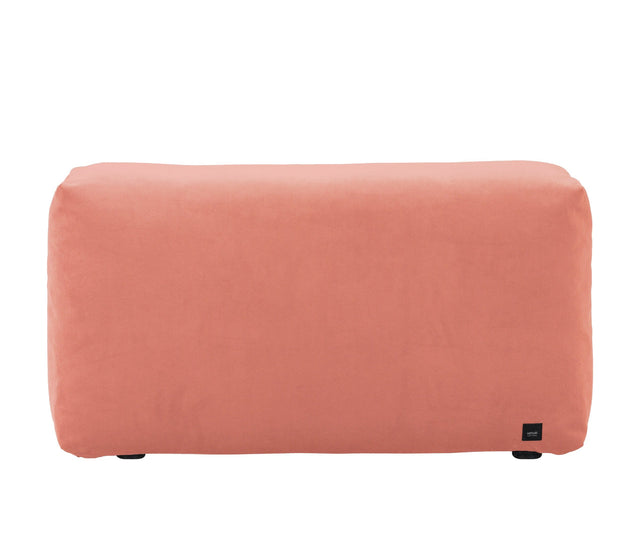 vetsak | Sofa Side Large - velvet - peach