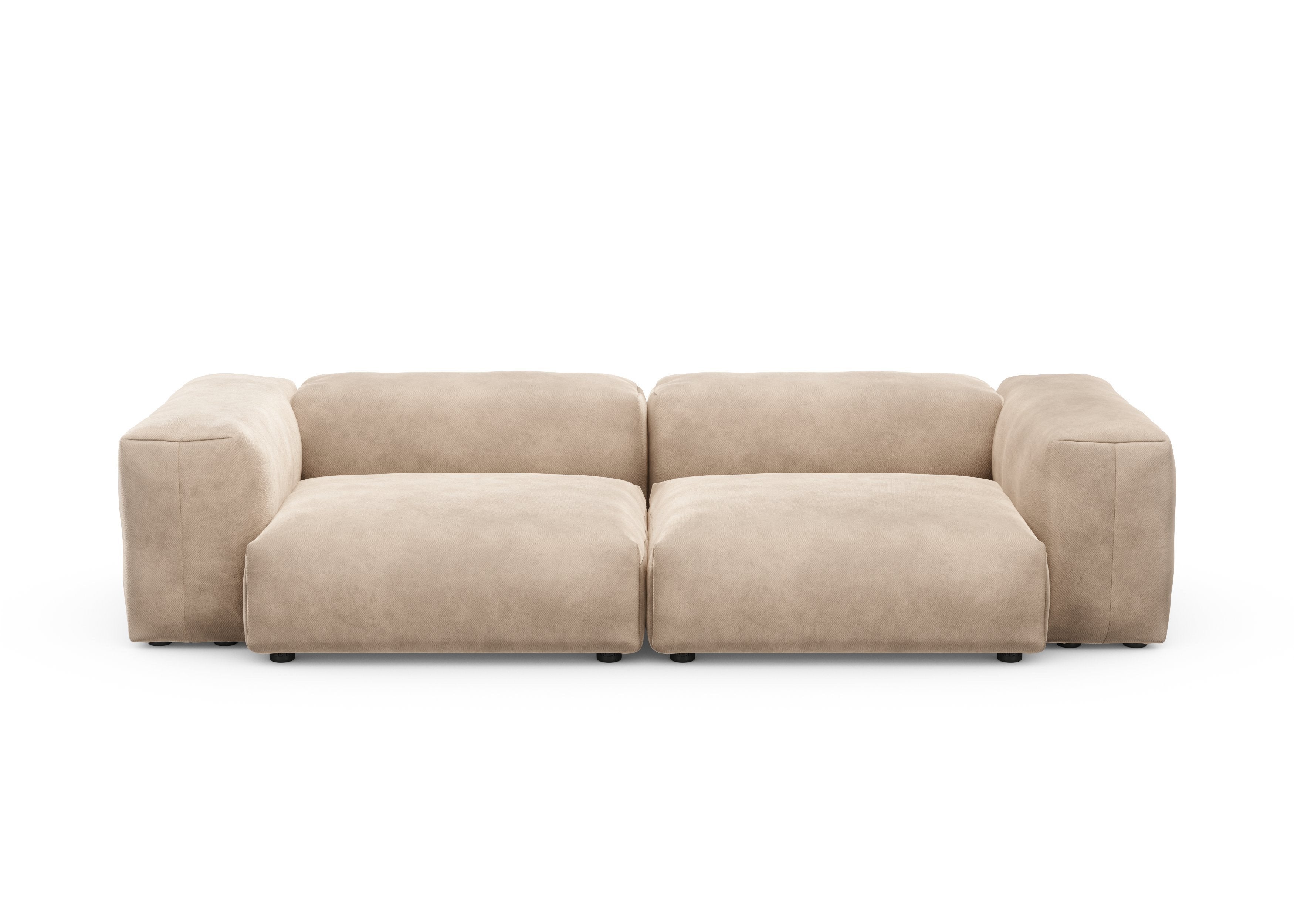 vetsak®-Two Seat Sofa M Velvet stone